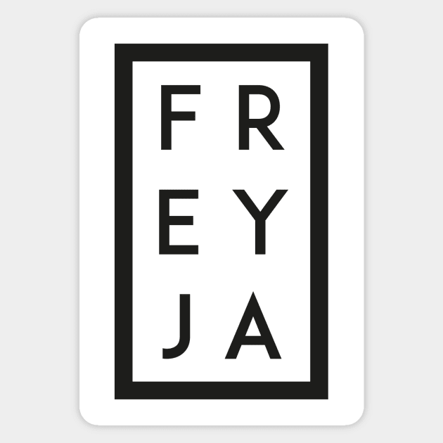 Freyja Sticker by ThoughtAndMemory
